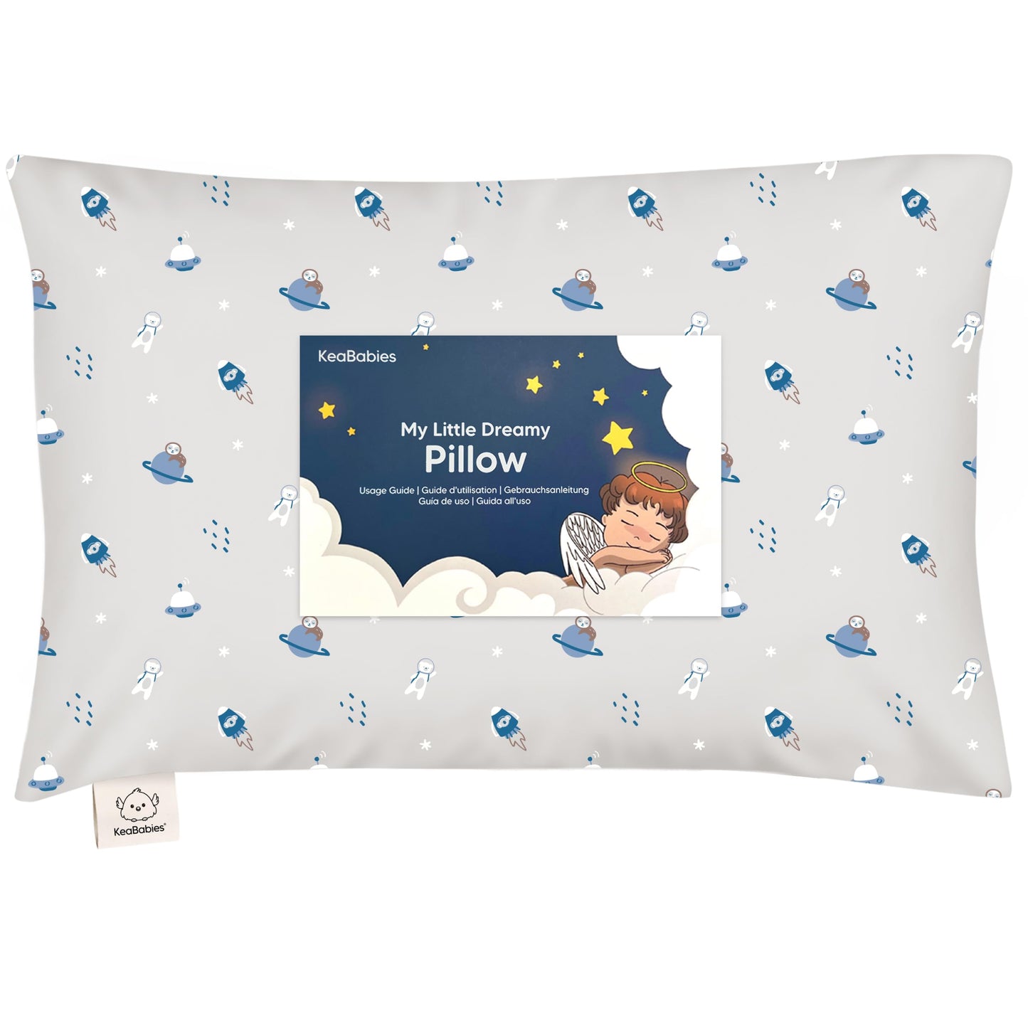 Organic Cotton Toddler Pillow with Pillowcase
