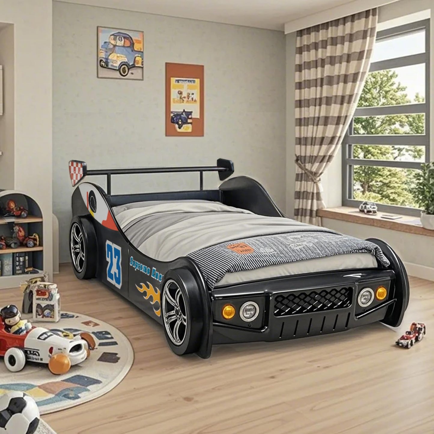 Twin Bed Frame for Kids Bedroom