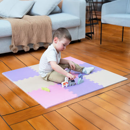 Interlocking Foam Play Mat Tiles for Babies and Kids