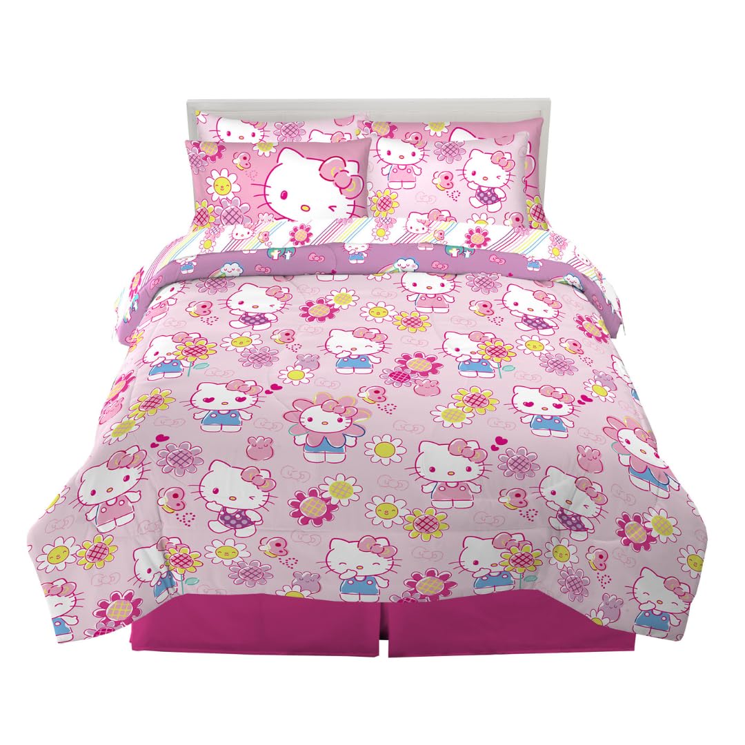 Franco Sanrio and Kawaii Comforter and Sheet Set
