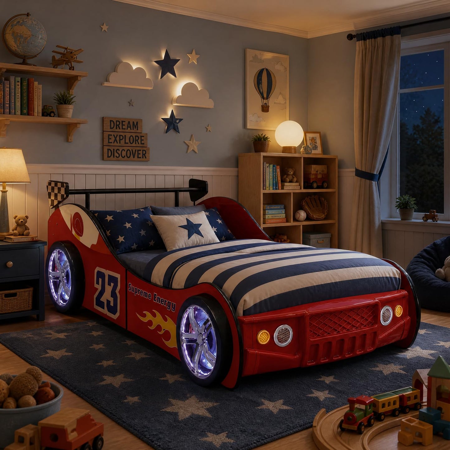 Twin Bed Frame for Kids Bedroom