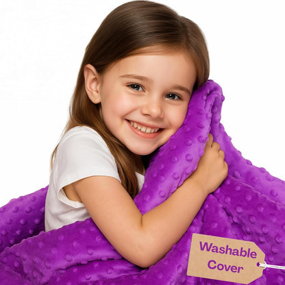 Kids Weighted Blanket with Removable Soft Cover