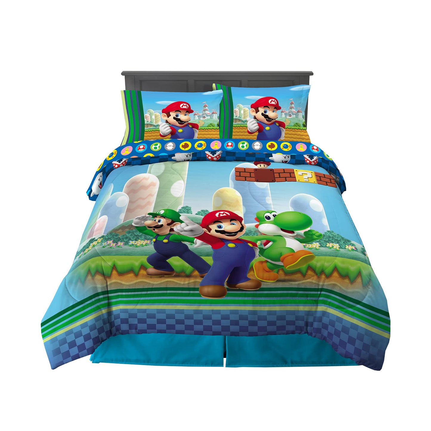 Franco Kids Panel Bed in A Bag