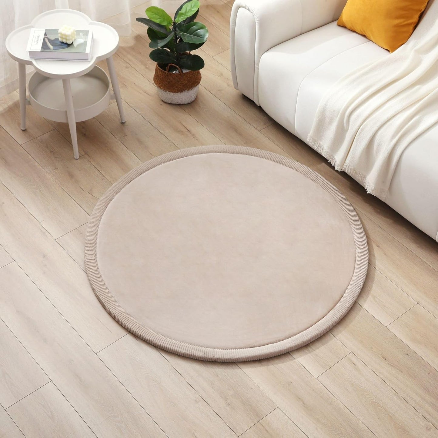 Coral Velvet Baby Play Mat for Safe Crawling and Play