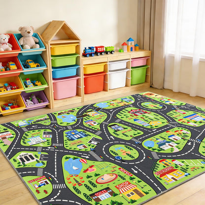 Kids Playroom Area Rug for Bedroom & Nursery
