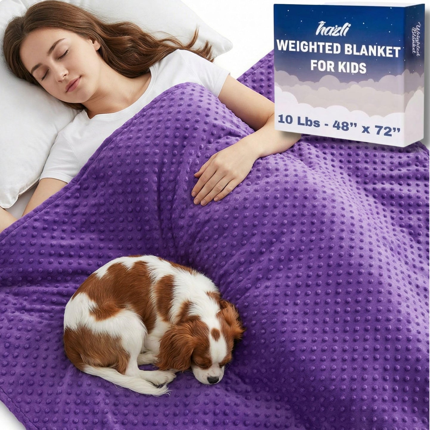 Kids Weighted Blanket with Removable Soft Cover