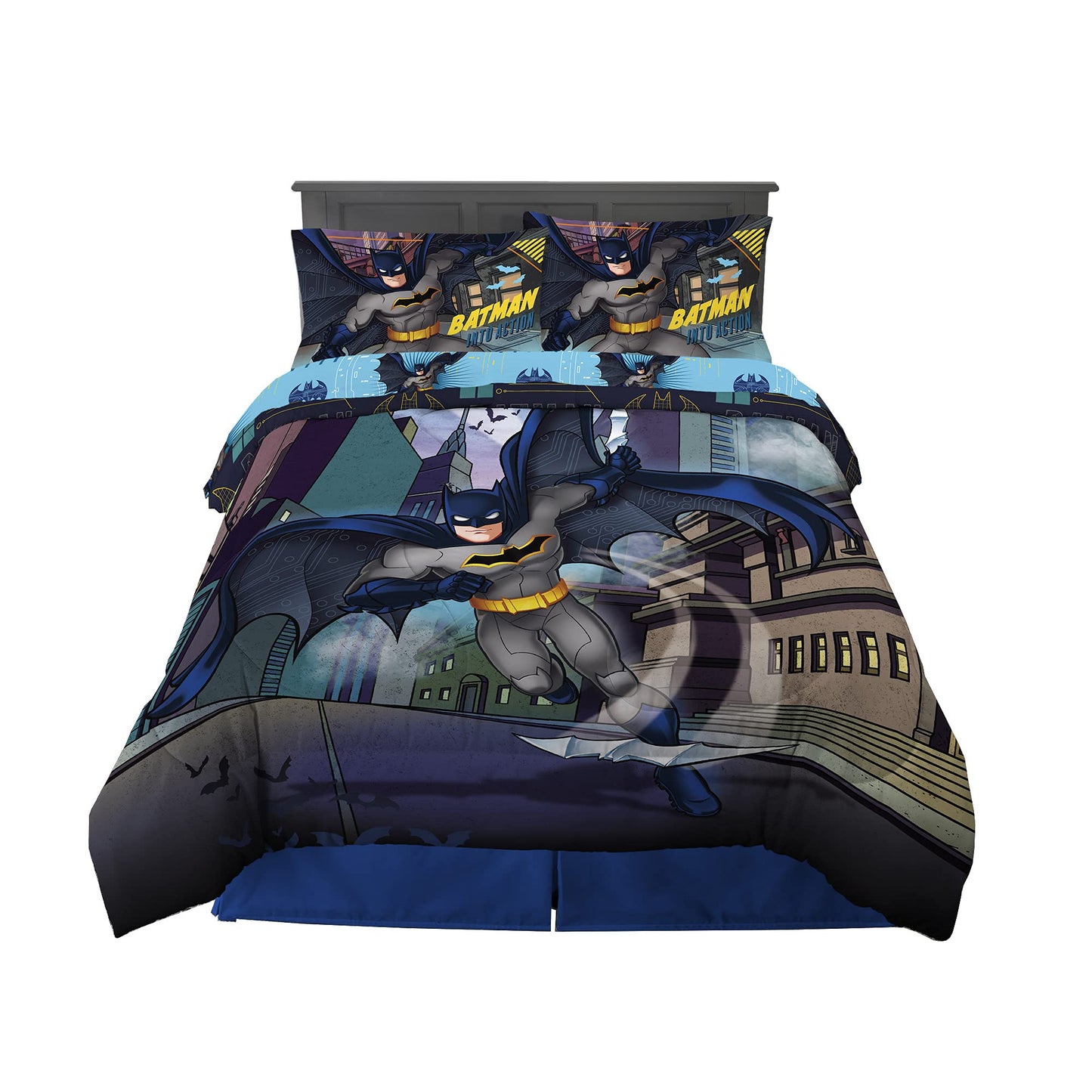 Franco Kids Panel Bed in A Bag
