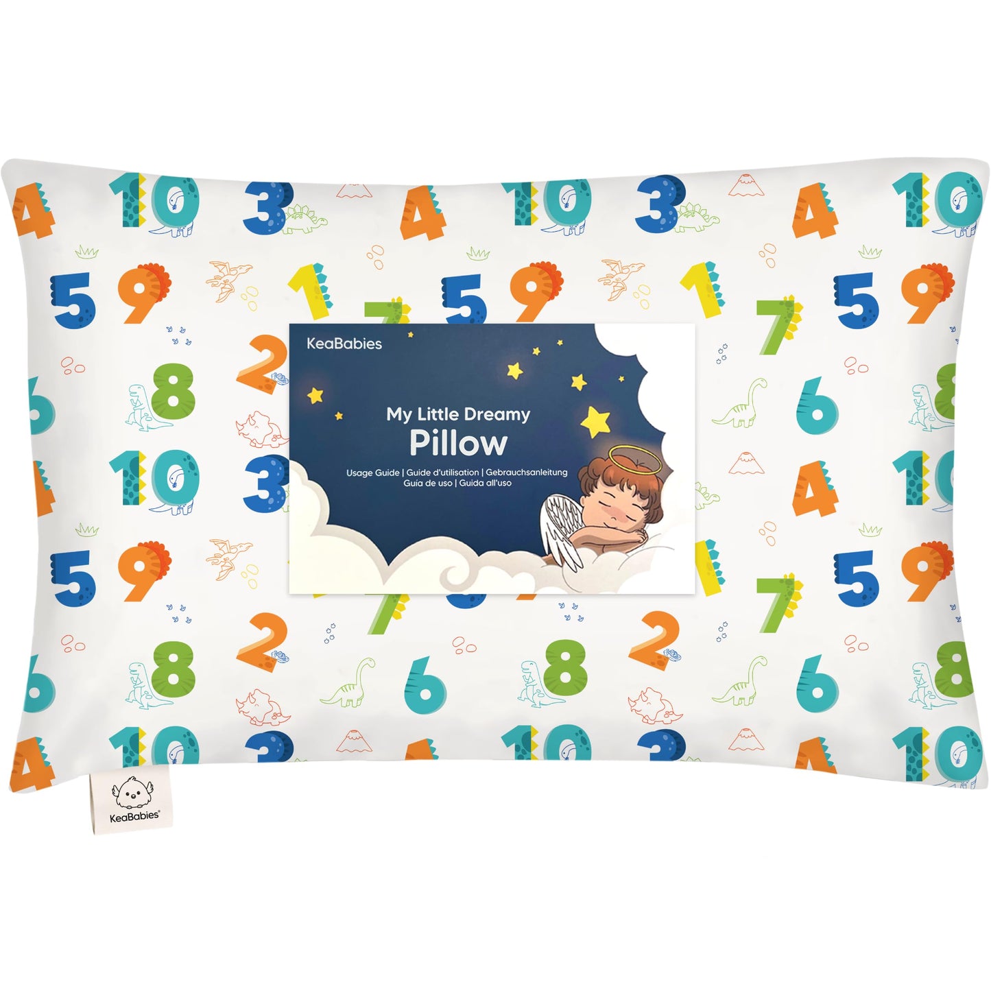 Organic Cotton Toddler Pillow with Pillowcase