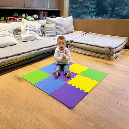Interlocking Foam Play Mat Tiles for Babies and Kids