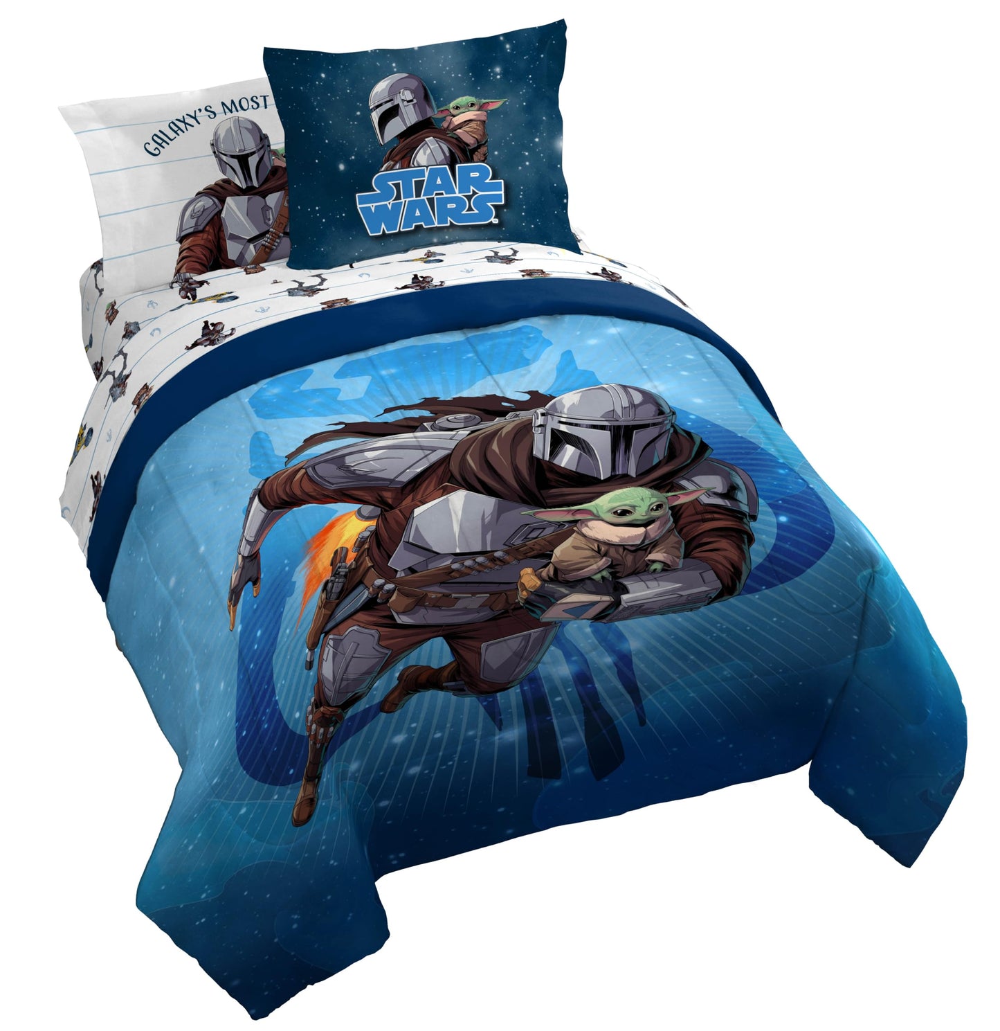 Kids Comforter Set with Sheets & Pillow Covers