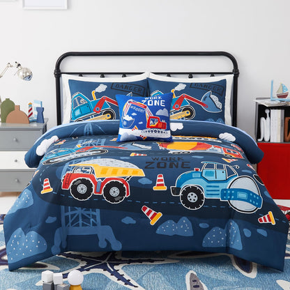 Glow-in-the-Dark Space Comforter Bedding Set