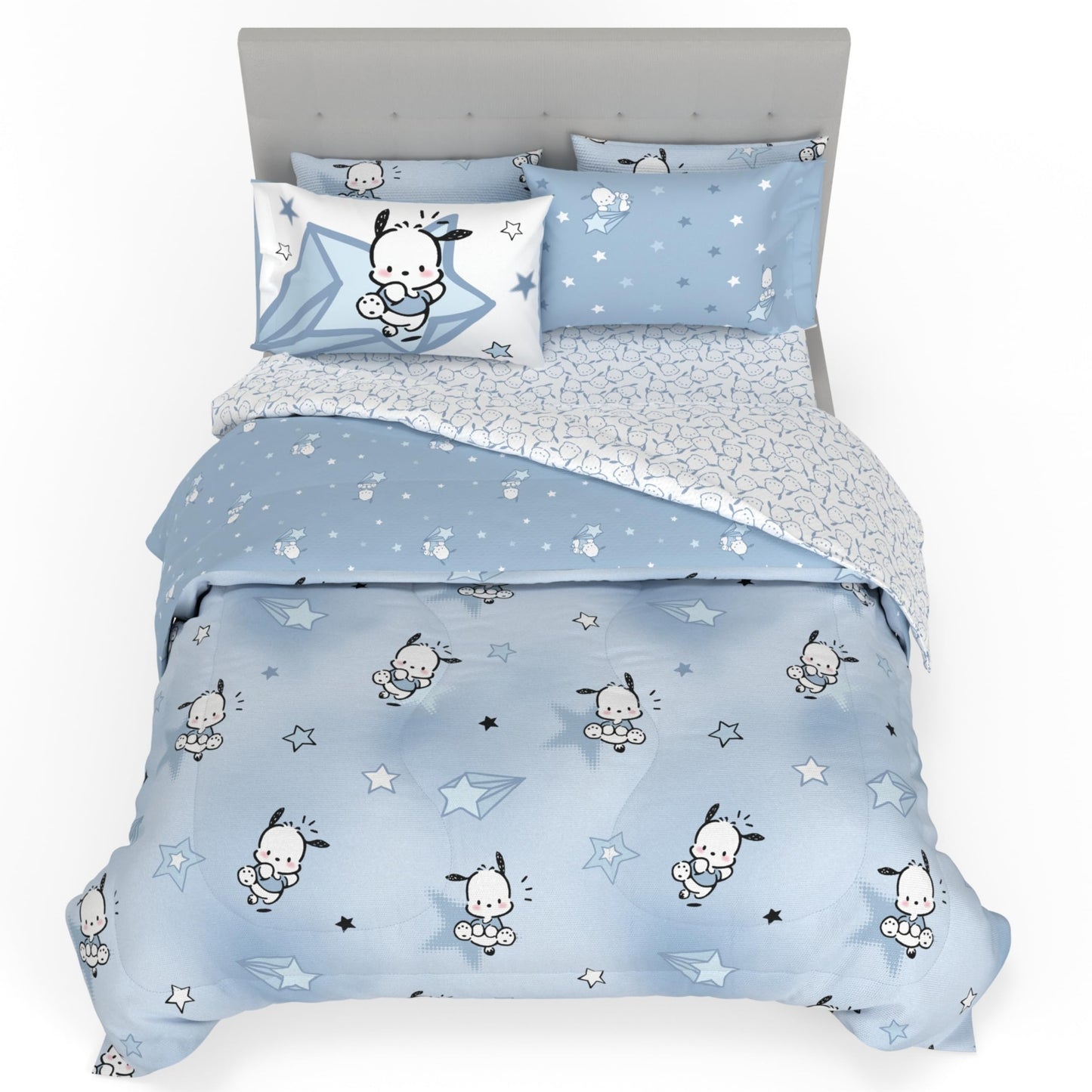 Franco Sanrio and Kawaii Comforter and Sheet Set