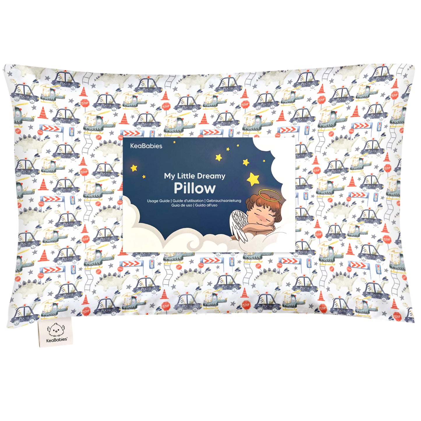 Organic Cotton Toddler Pillow with Pillowcase