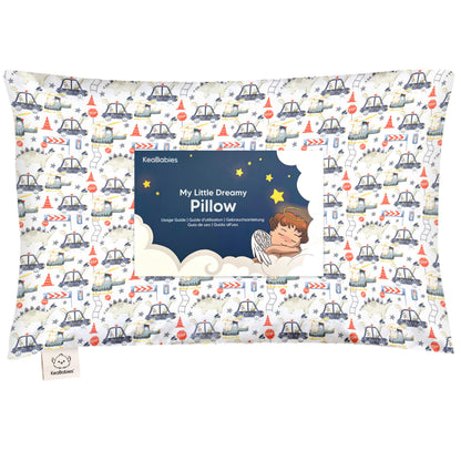 Organic Cotton Toddler Pillow with Pillowcase