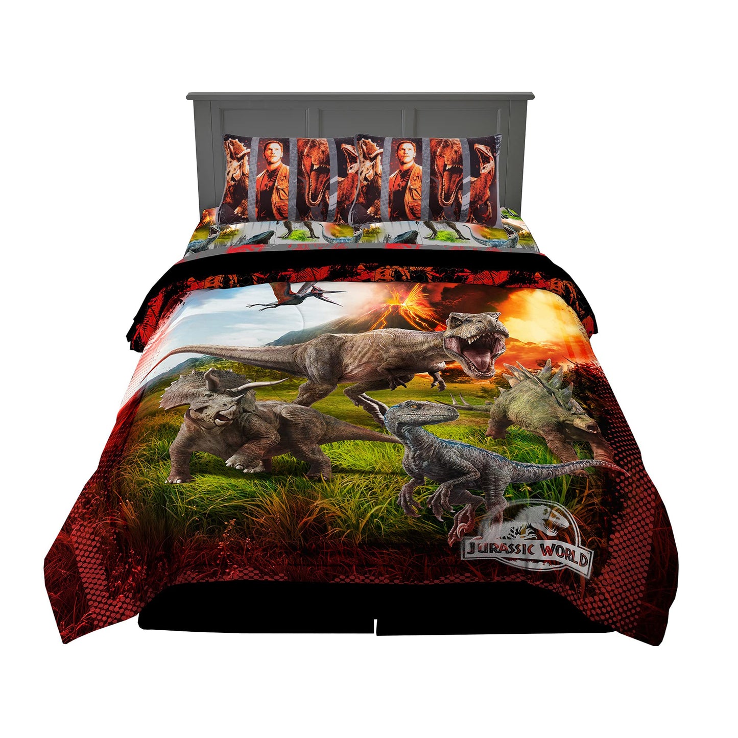 Franco Kids Panel Bed in A Bag