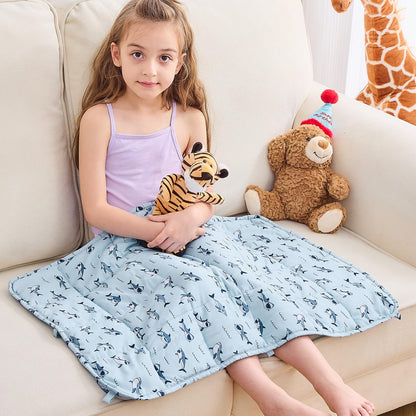 Breathable Cooling Weighted Blanket for All Seasons