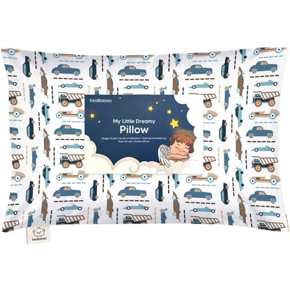 Organic Cotton Toddler Pillow with Pillowcase