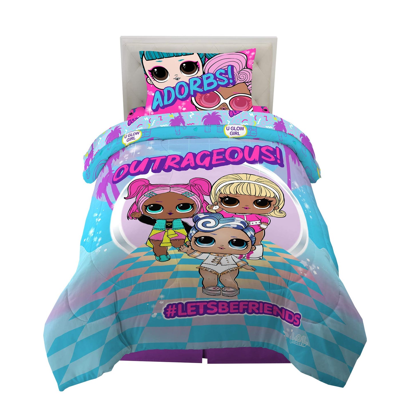 Franco Kids Panel Bed in A Bag