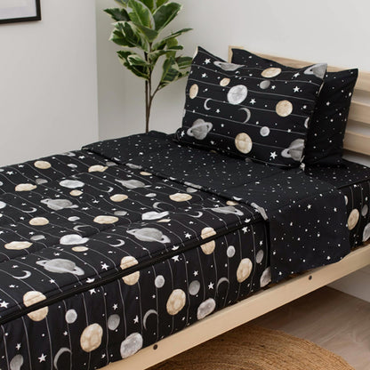 Kids Zipper Bedding Set with Comforter & Pillowcase