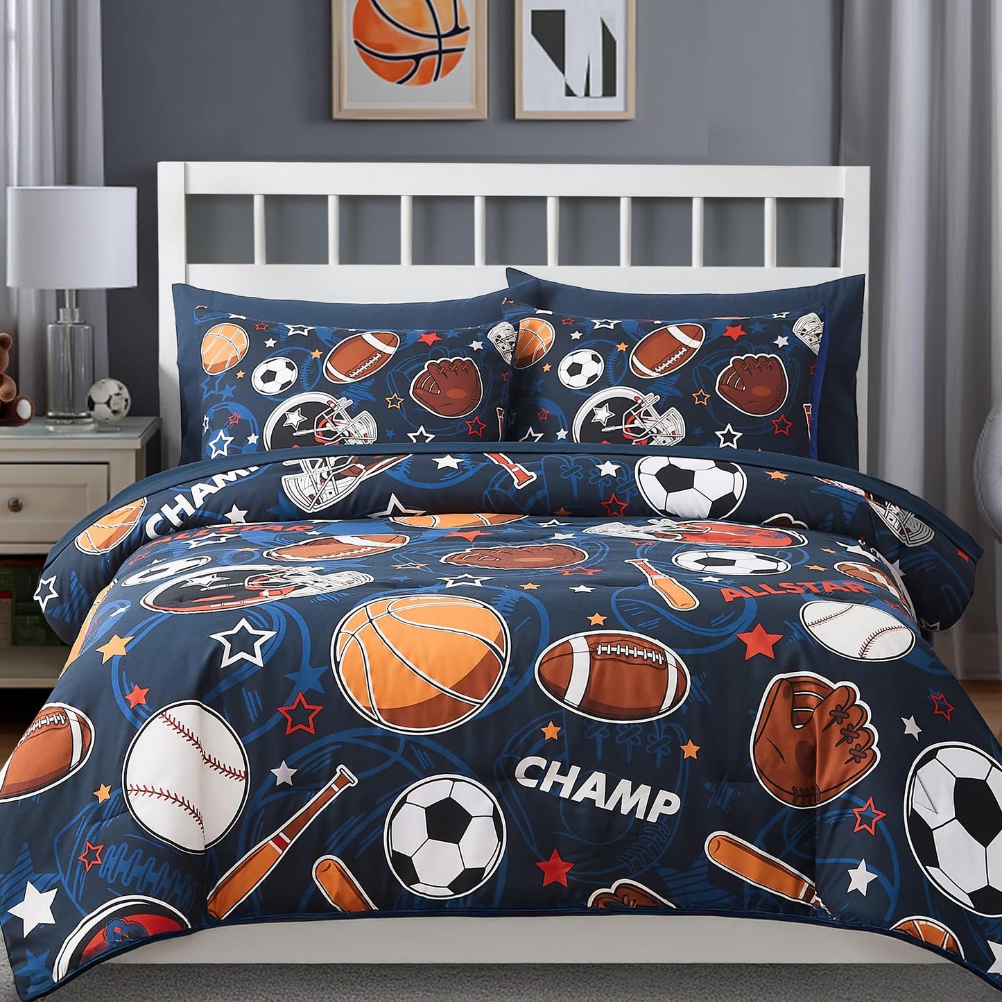Glow-in-the-Dark Comforter Bedding Set