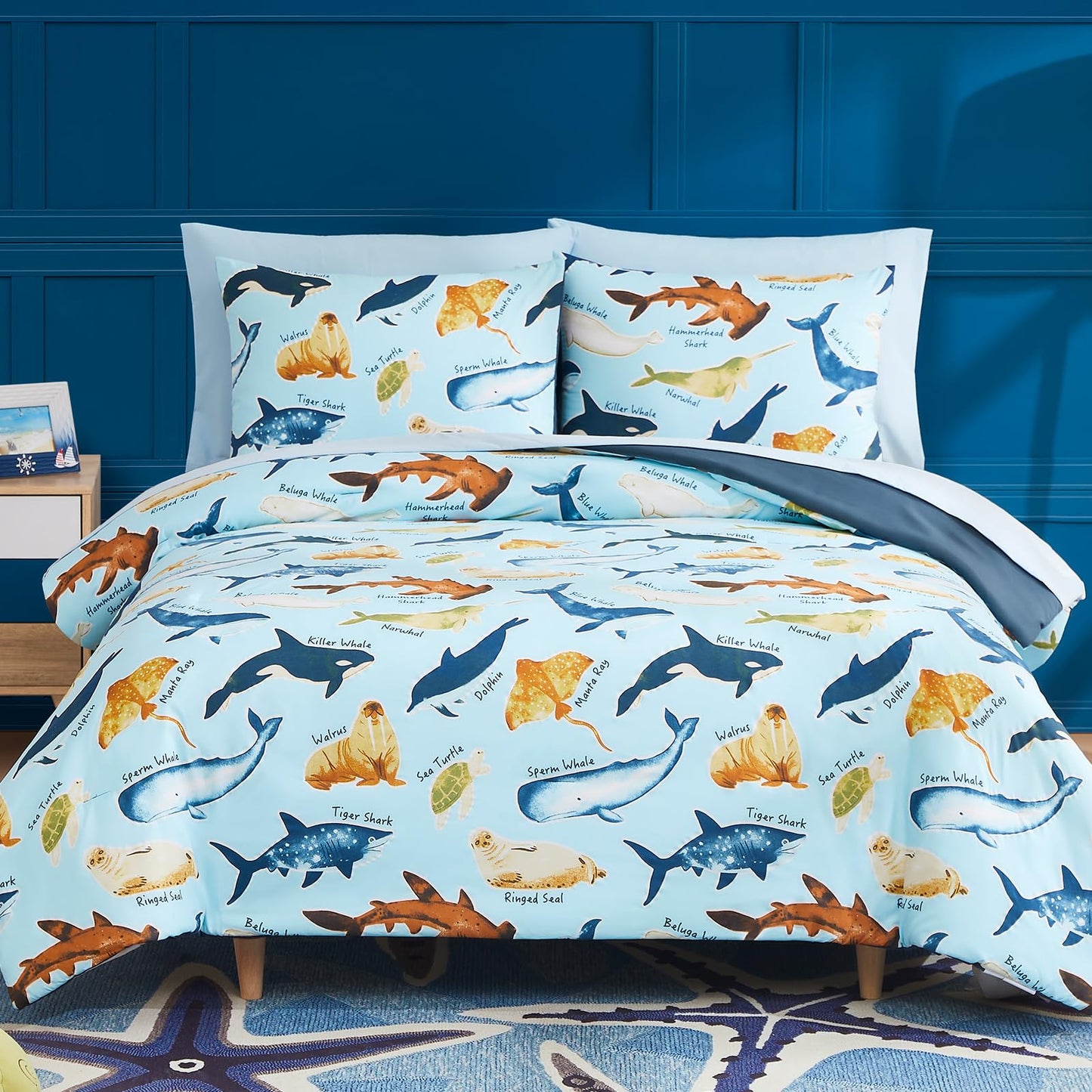Glow-in-the-Dark Comforter Bedding Set