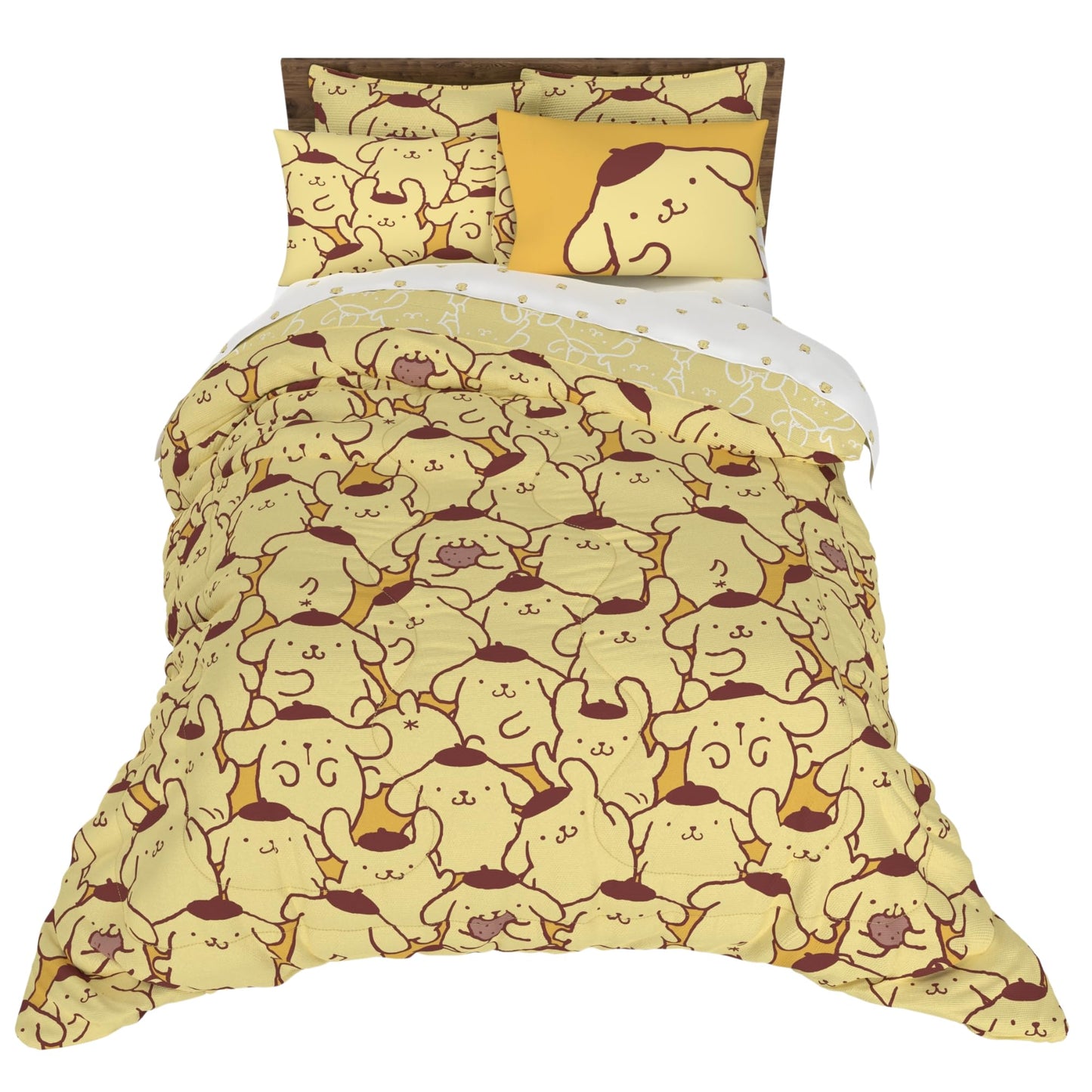 Franco Sanrio and Kawaii Comforter and Sheet Set