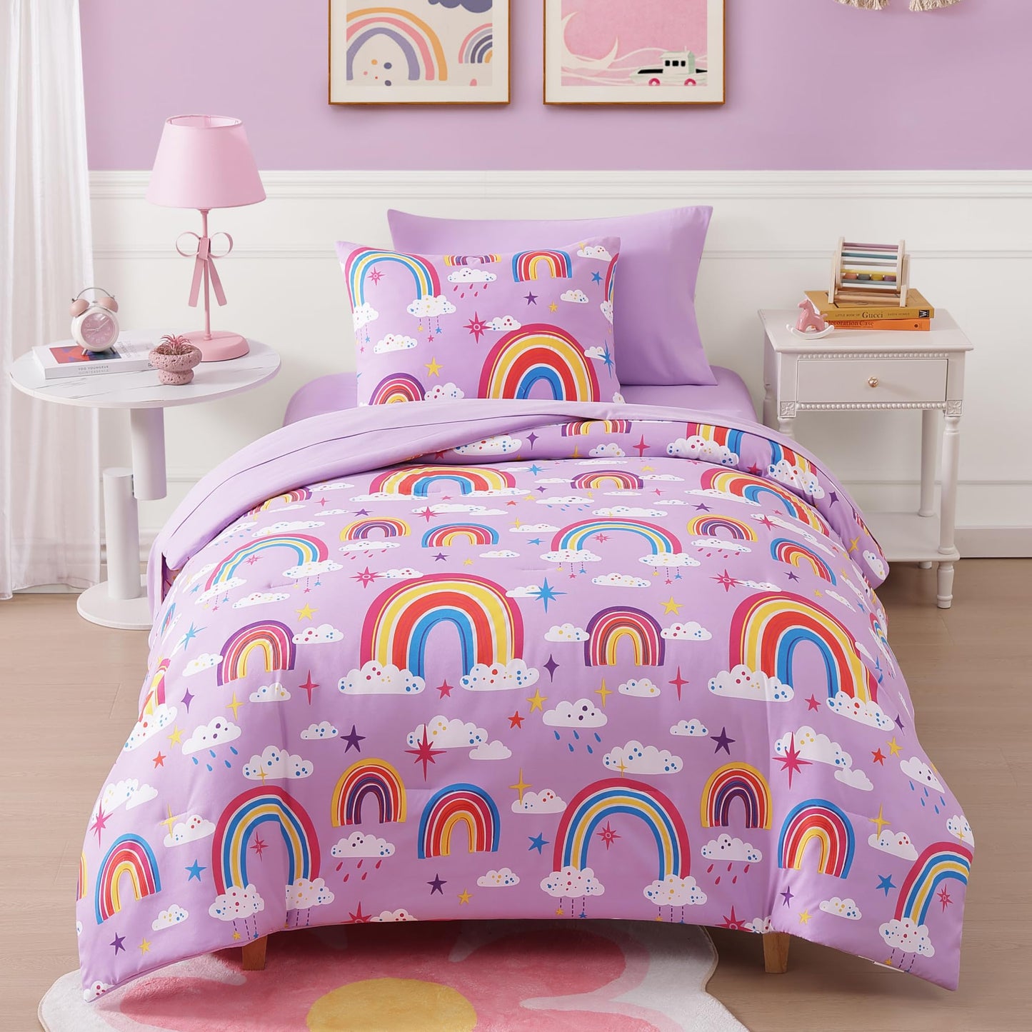 Glow-in-the-Dark Comforter Bedding Set
