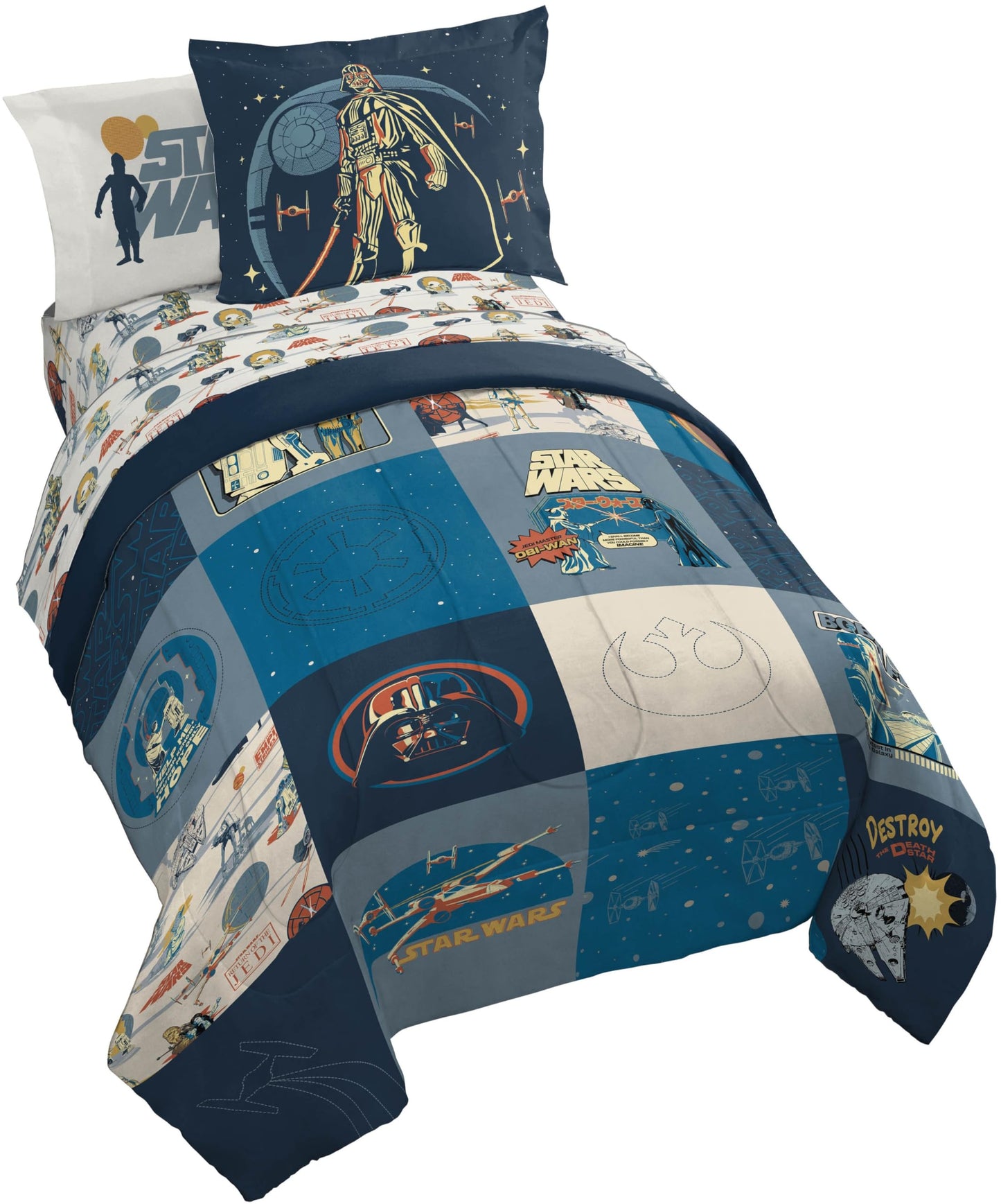 Kids Comforter Set with Sheets & Pillow Covers