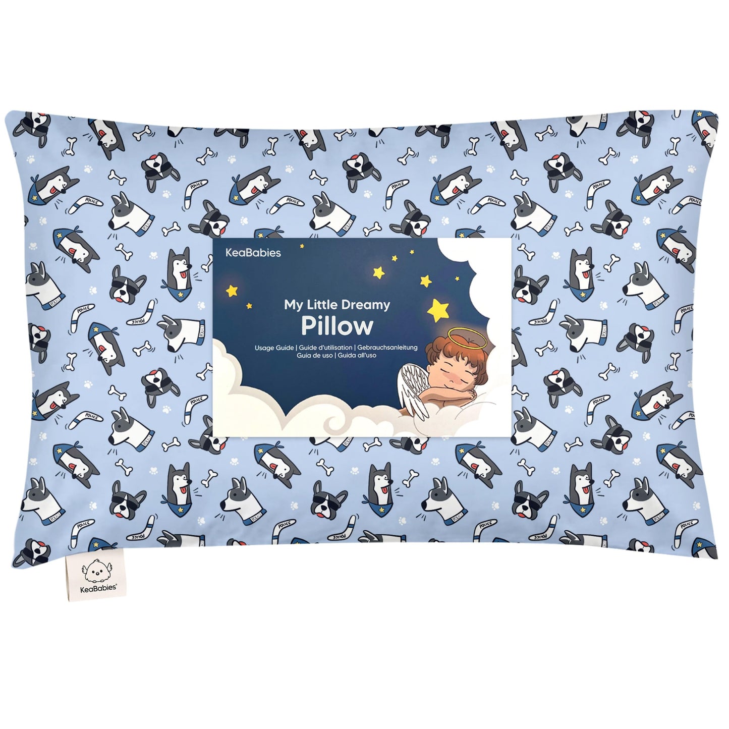 Organic Cotton Toddler Pillow with Pillowcase
