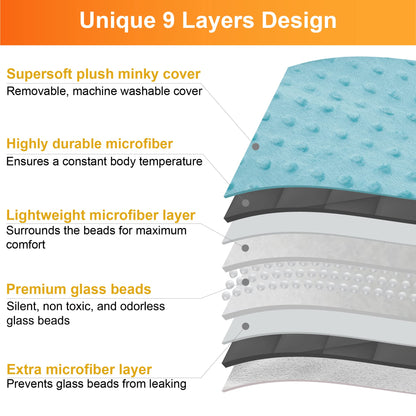 Kids Weighted Blanket with Removable Soft Cover