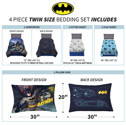 Franco Kids Panel Bed in A Bag