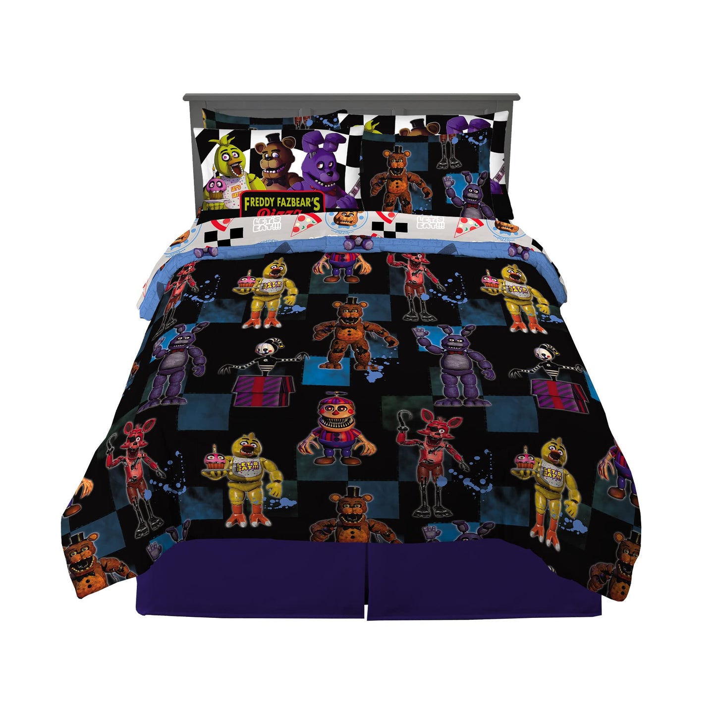 Franco Kids Rotary Bedding Comforter and Sheet Set