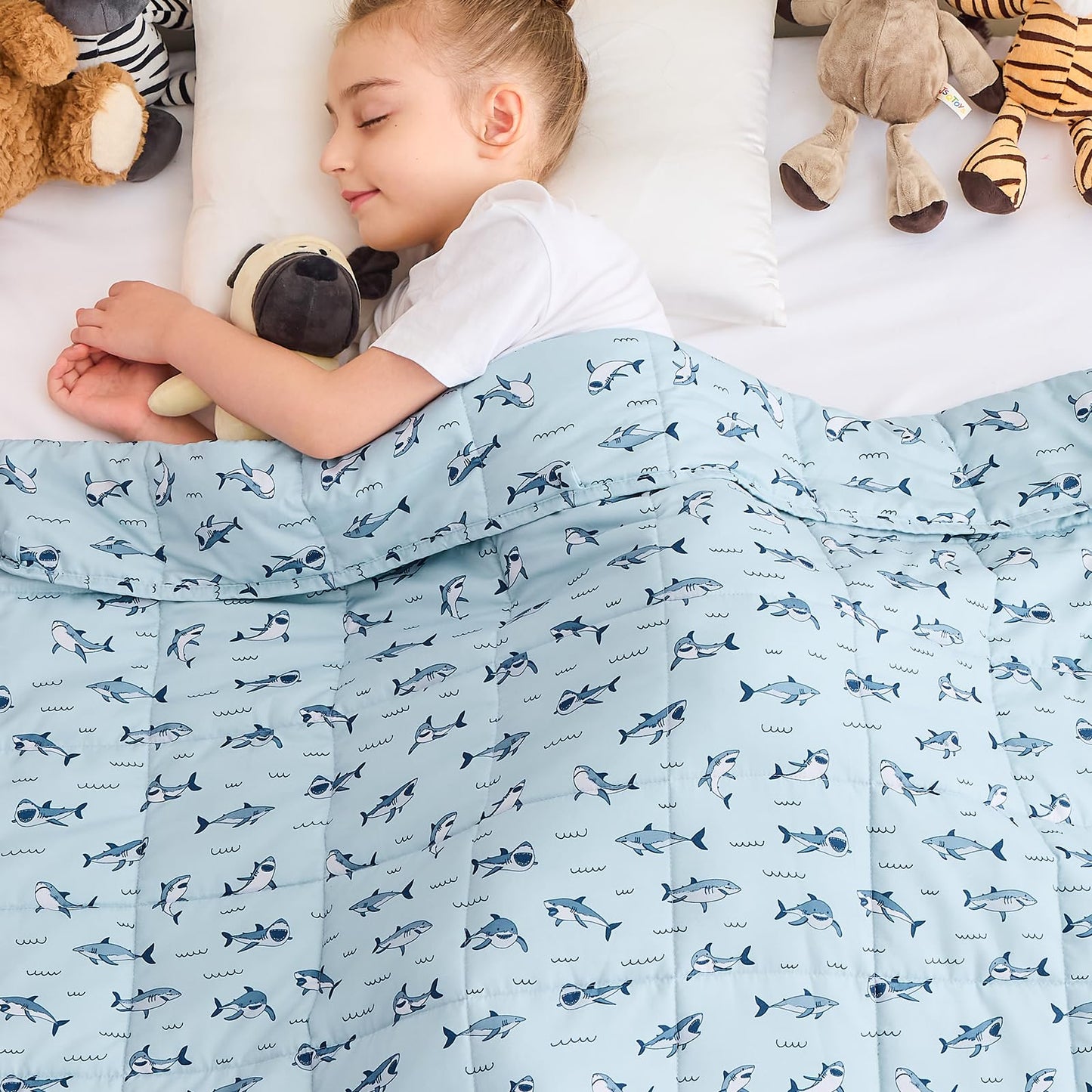 Breathable Cooling Weighted Blanket for All Seasons