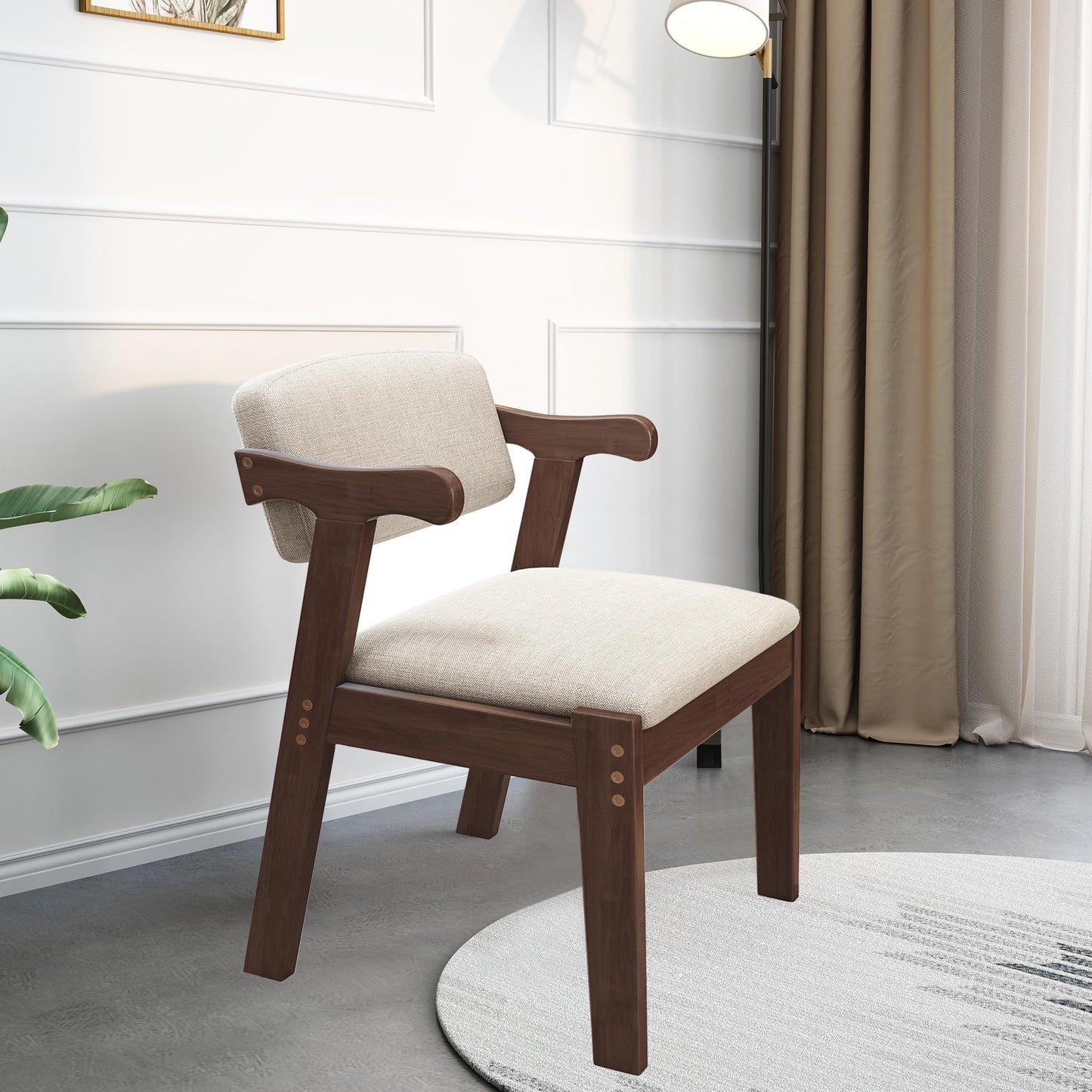 Kids Study Desk and Chair Set with Bookshelf