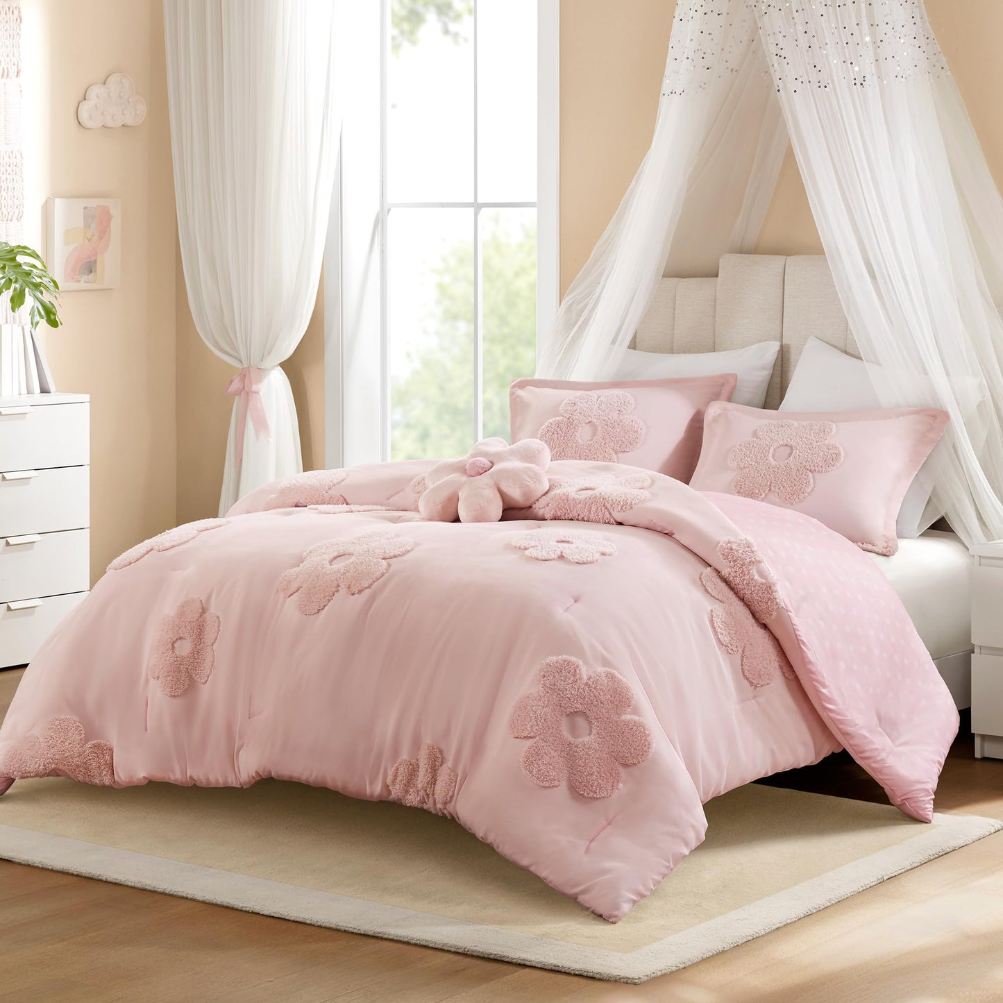 Girls Twin Duvet Cover & Comforter Set