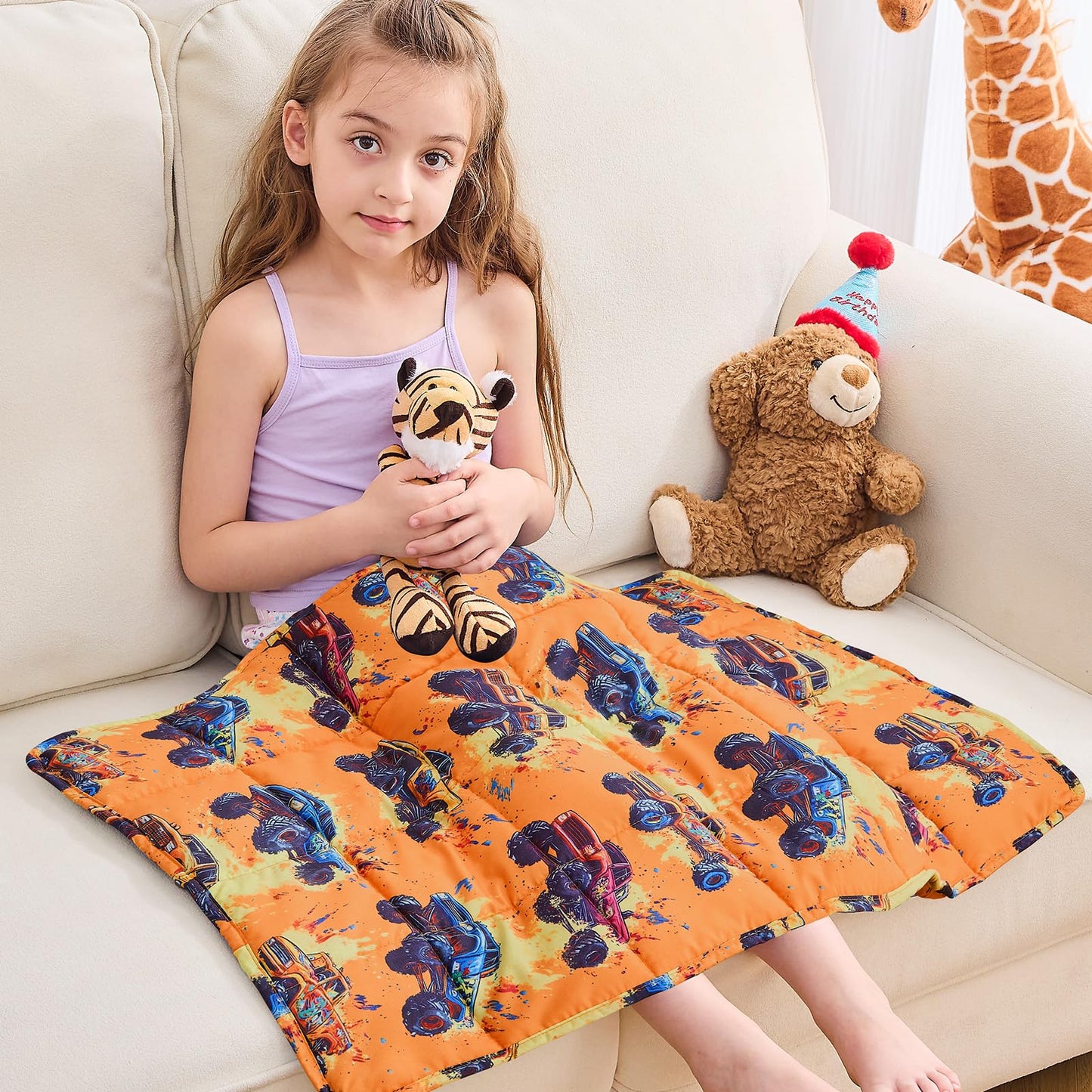 Breathable Cooling Weighted Blanket for All Seasons
