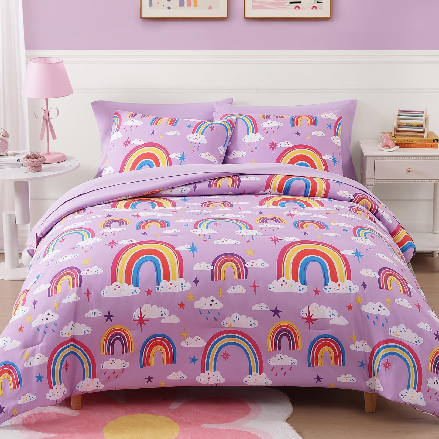 Glow-in-the-Dark Comforter Bedding Set