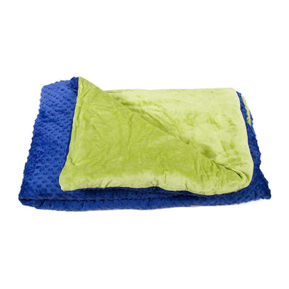 Kids Cooling Weighted Blanket with Minky Cover