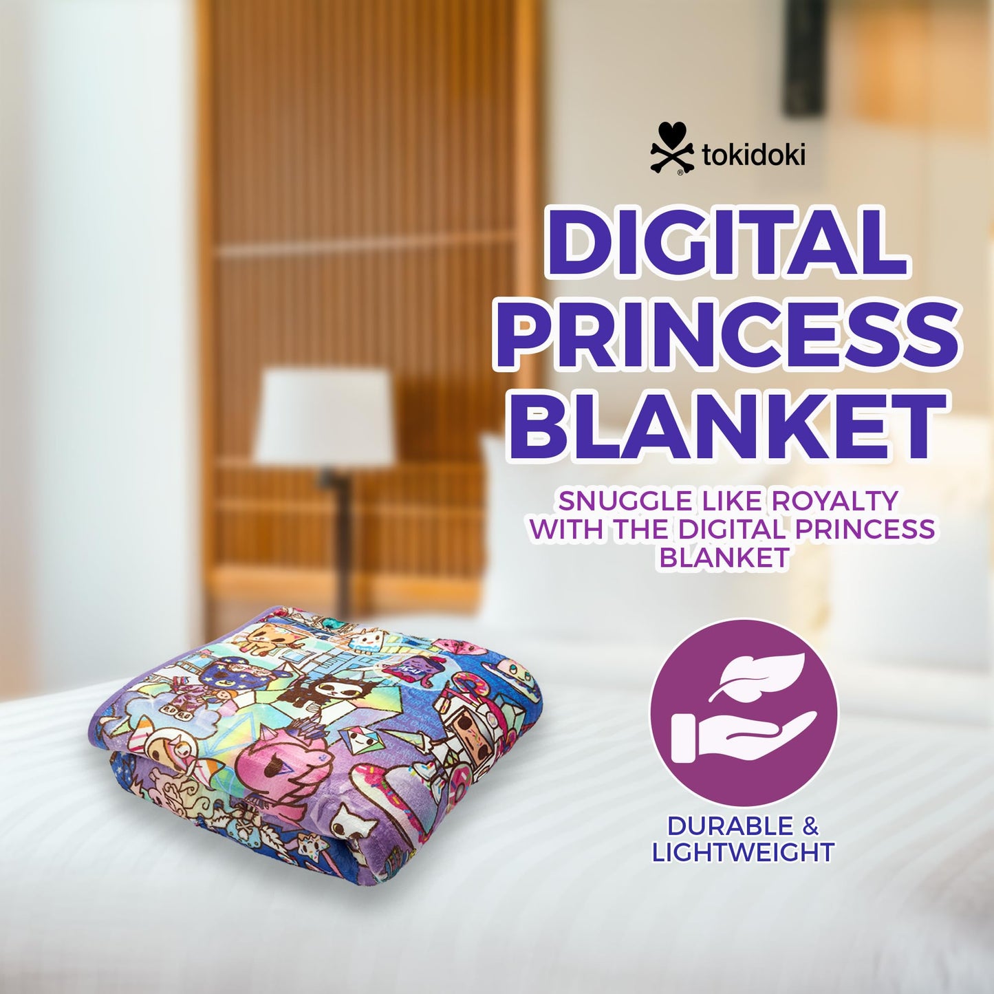 Personalized Unicorn Throw Blanket for Kids