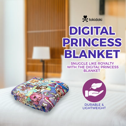 Personalized Unicorn Throw Blanket for Kids