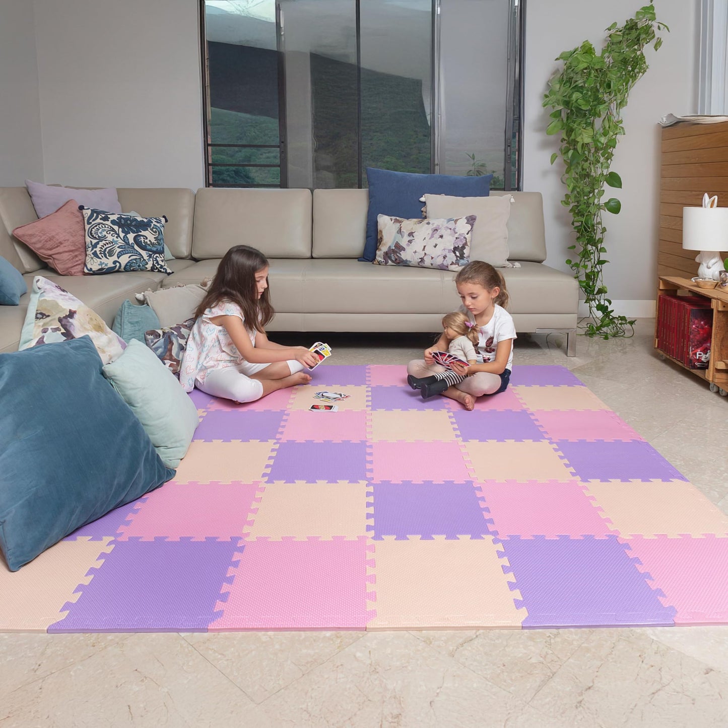 Interlocking Foam Play Mat Tiles for Babies and Kids