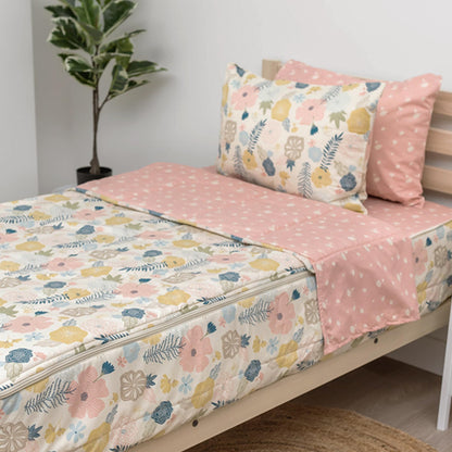 Kids Zipper Bedding Set with Comforter & Pillowcase