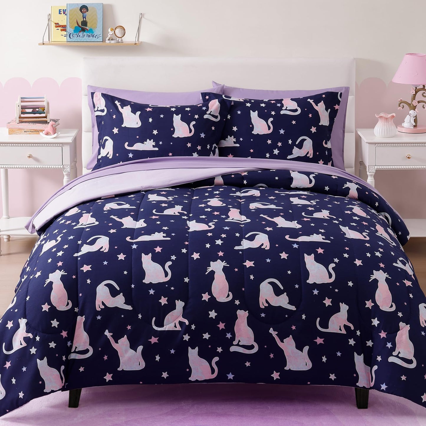 Glow-in-the-Dark Comforter Bedding Set