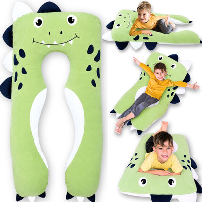 LUNAMIRA Kids Body Pillow for Children
