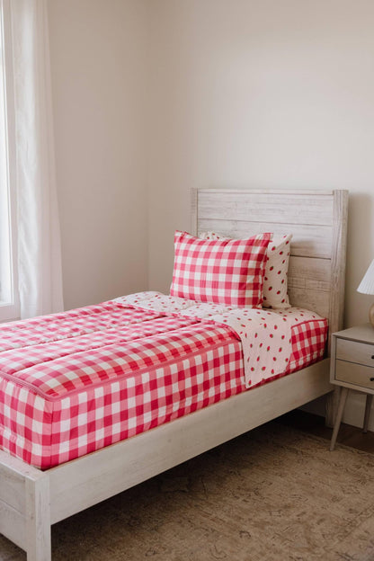 Kids Zipper Bedding Set with Comforter & Pillowcase