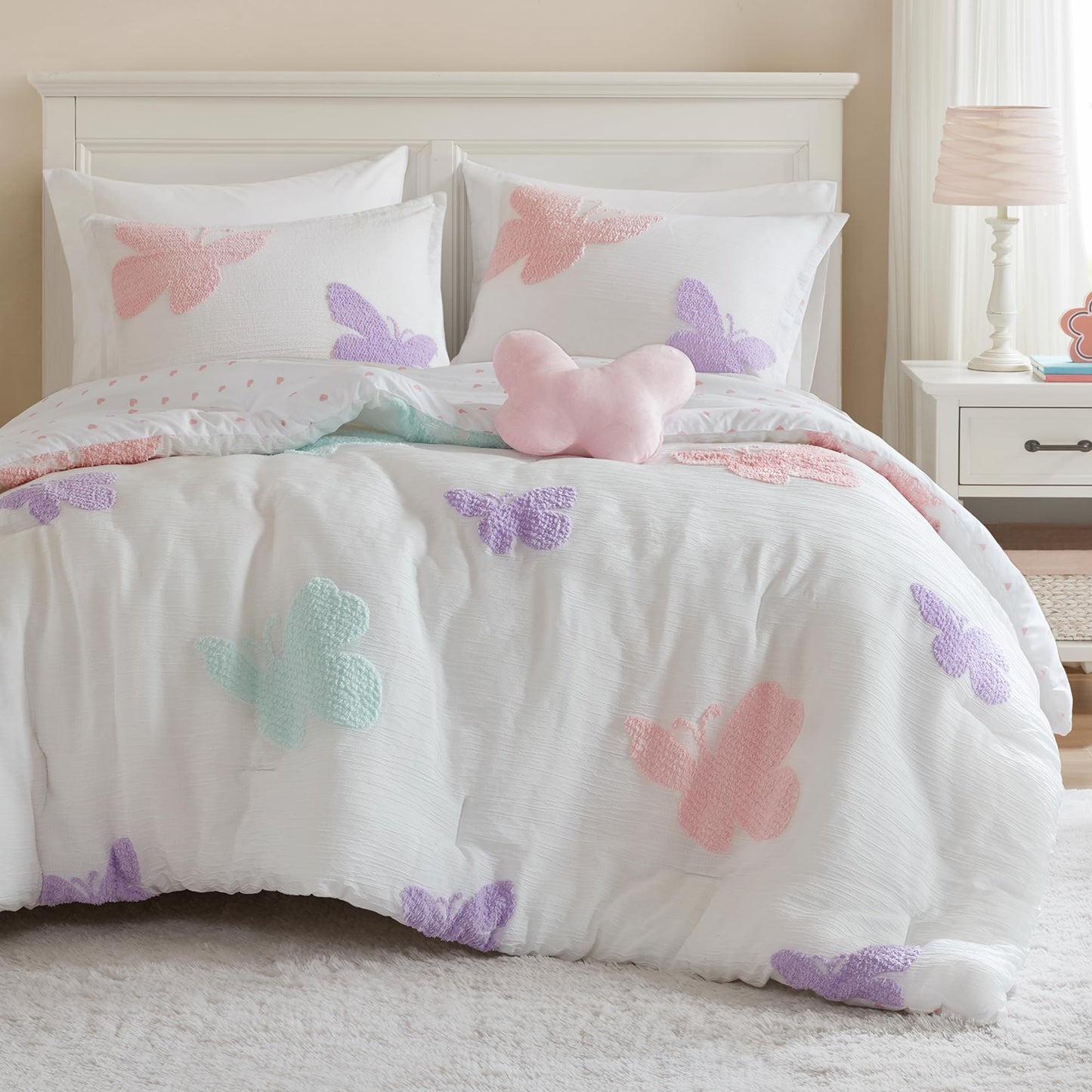 Girls Twin Duvet Cover & Comforter Set