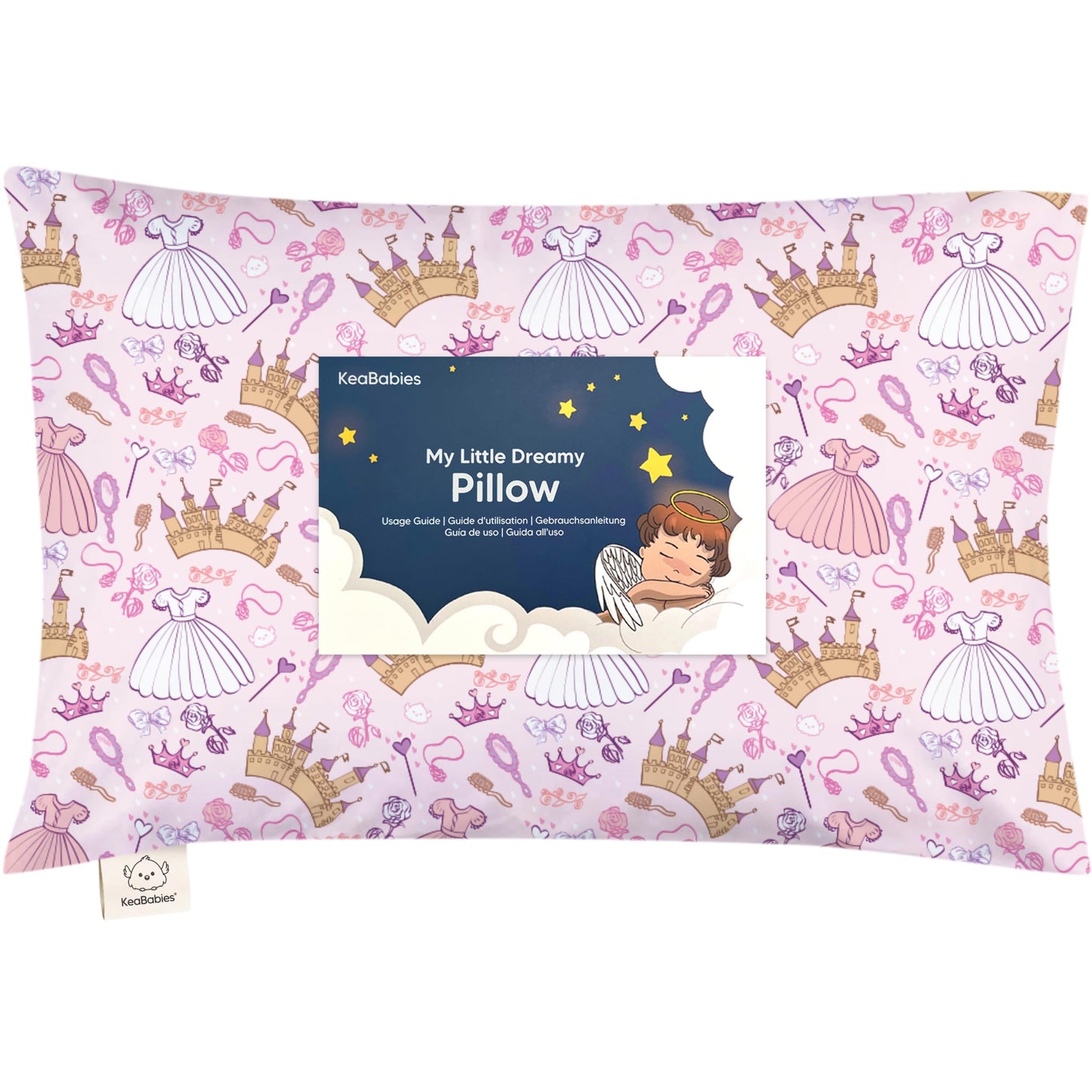 Organic Cotton Toddler Pillow with Pillowcase