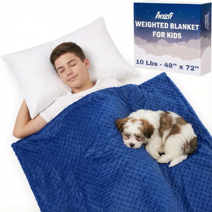 Kids Weighted Blanket with Removable Soft Cover