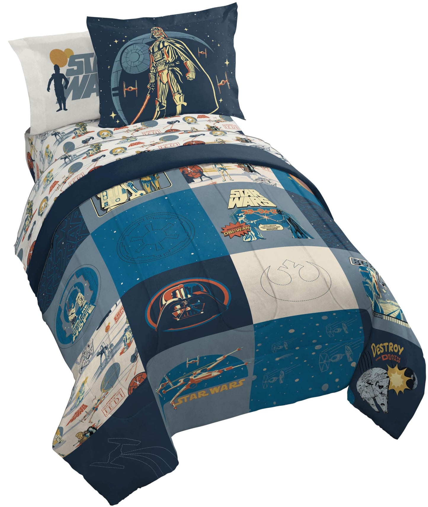 Kids Comforter Set with Sheets & Pillow Covers