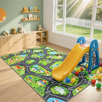 Kids Playroom Area Rug for Bedroom & Nursery